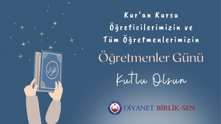 ÖĞRETMENLER GÜNÜ KUTLU OLSUN