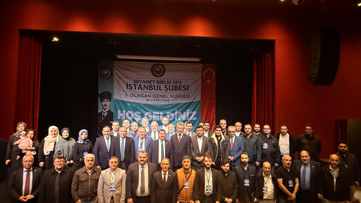 DİYANET BİRLİK SEN İSTANBUL ŞUBE KONGRESİNİ GERÇEKLEŞTİRDİ